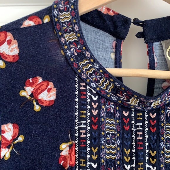 Anthropologie One September Floral Top - Picture 3 of 7